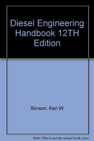 Diesel engineering handbook karl w stinson. - Manuale di servizio del ventilatore servo i maquet.